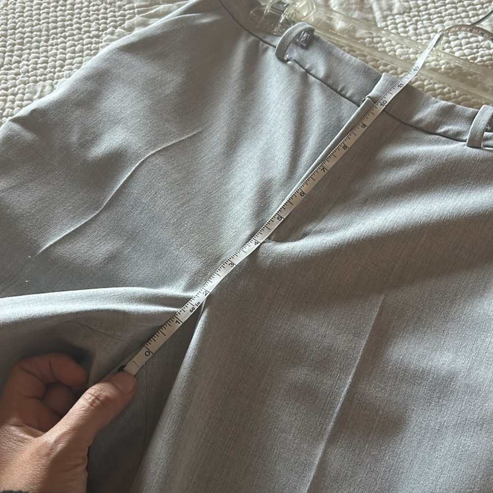 Uniqlo Smart Ankle ( 2 way )  Gray Pants light grey size S - Picture 15 of 15